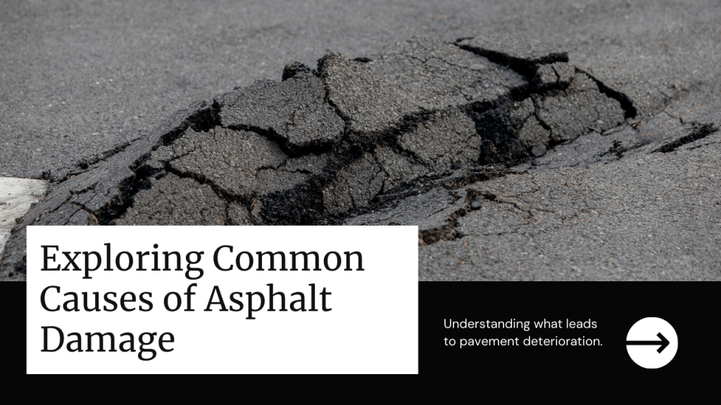 Asphalt Damage Types and Repairs | Crossroads Paving CT