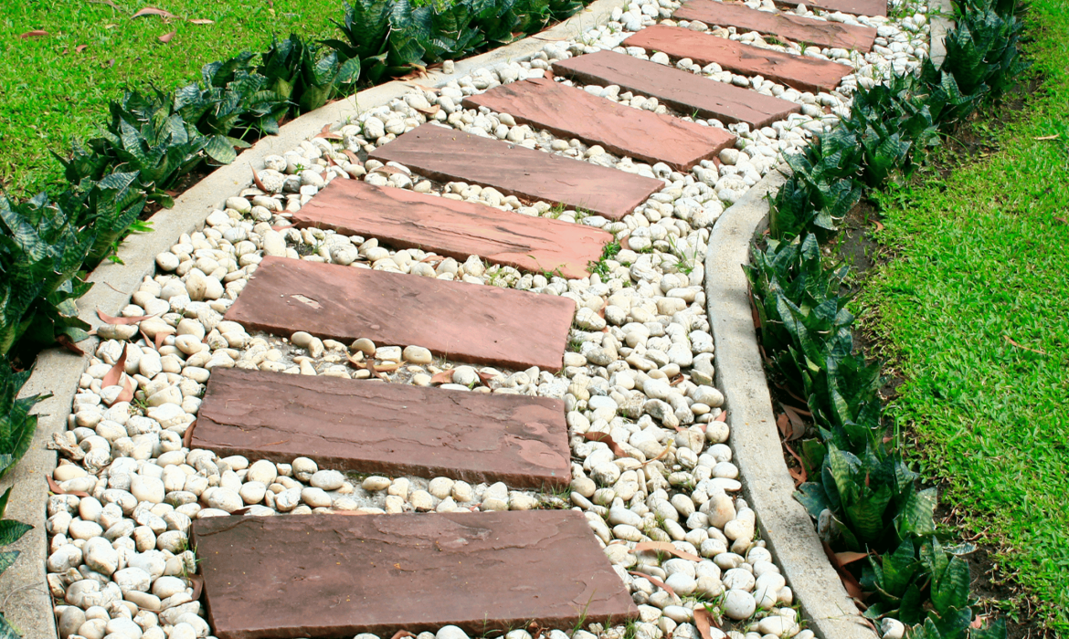 How to Install Paving Stones in Grass