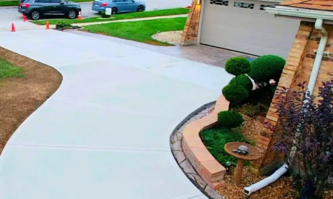 How Thick Should a Concrete Driveway Be